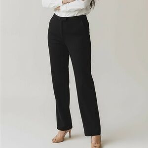 Calvin Klein Women’s Navy Straight Leg Dress Pants Business Casual Size 8 Luxury